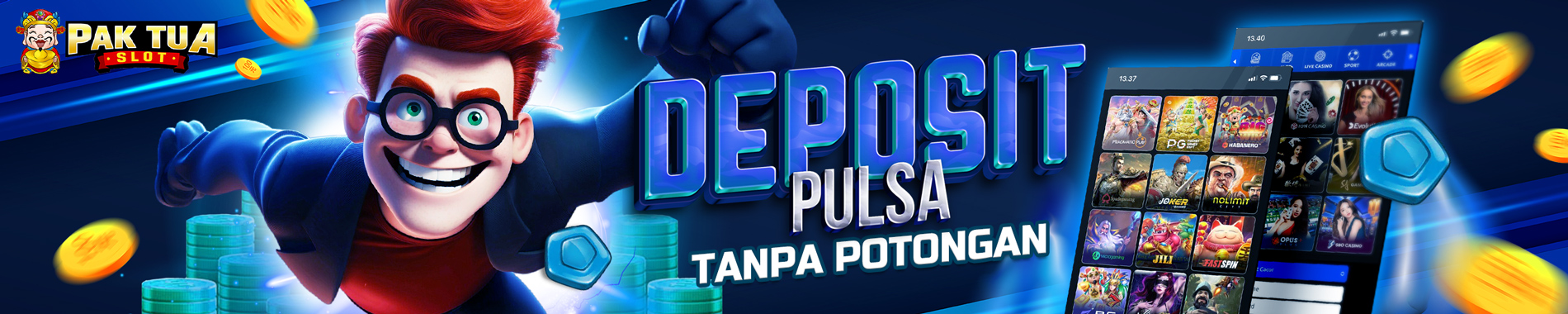 Deposit Pulsa Tanpa Potongan PaktuaSlot